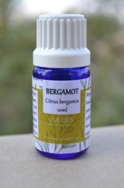 Alive Oils Bergamot Pure Essential Oil - Balances the hormones of menstruation and menopause, cortisol, eczema, psoriasis, antibiotic, antiviral for herpes, shingles and muscle pain.