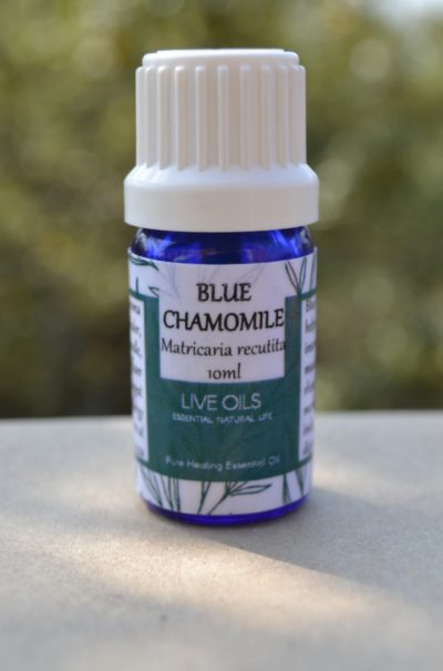 Alive Oils Blue Chamomile Pure Essential Oil – Excellent for nerves, insomnia, PMS, menstrual cramps, pain-calming, neuralgia, candida, eczema, psoriasis, rashes, dermatitis, and arthritis.