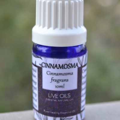 Alive Oils Cinnamosma Fragrans Pure Essential Oil - Improves cerebral blood flow, fatigue, depression, stress, insomnia, anti-viral, colds, mucolytic coughs, and a pain-calming immune stimulant.