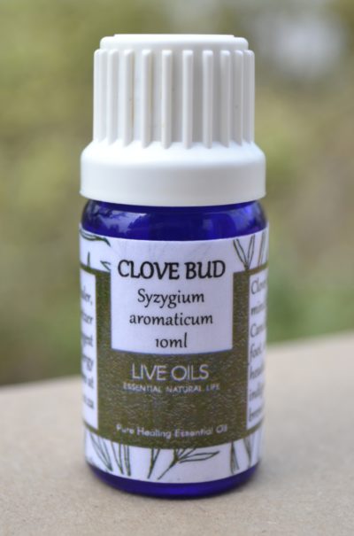 Alive Oils Clove Bud Pure Essential Oil – A pain-calming oil for sore joints, exercised muscles, headaches and anti-fungal for candida, athlete’s foot, insomnia, bronchitis, and colds.