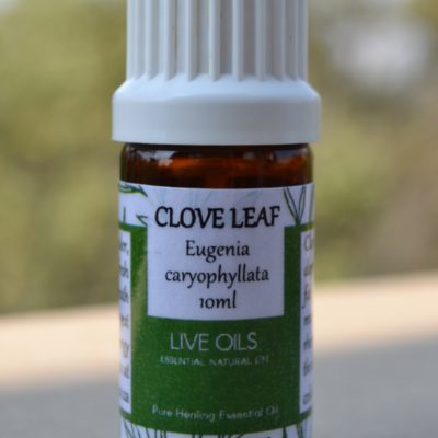 Alive Oils Clove Leaf Pure Essential Oil - An anti-fungal for toenail fungus, strong pain-calming oil for muscle pain, arthritis, respiratory ailments, headache, migraine, neuralgia.