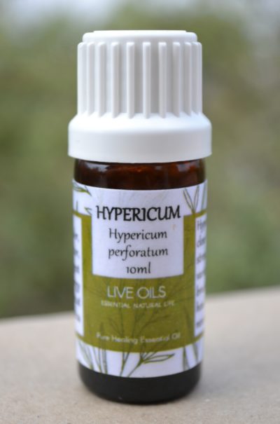 Alive Oils Hypericum perforatum Pure Essential Oil - This nervine calms stress, depression, neuralgia pain, varicose veins, hemorrhoids, stress headaches, rheumatism, muscle aches and dandruff.