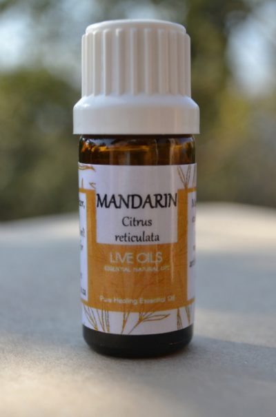 Alive Oils Mandarin Pure Essential Oil - Citrus reticulata – A calming oil for nerves, insomnia, stress, arthritis, muscle spasms, rheumatism, stomachic, calmative, dry, oily skin and improves skin tone.