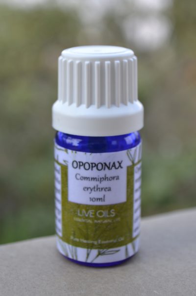 Alive Oils Opoponax Pure Essential Oil - Commiphora erythrea - This oil unclogs phlegm from tight chests, pain-calming circulant, sore muscles, joints, rheumatism, arthritis, disinfectant, and tonic.