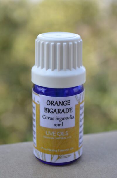 Alive Oils Orange Bigarade Pure Essential Oil - Citrus bigaradia - excellent for depression, it is a calming nervine, a natural anti-bacterial deodorant, antioxidant skin-beauty oil, improving oil in the pores, a strong anti-inflammatory, anti-spasmodic and anti-infectious expectorant that is excellent for bronchitis and the unclogging of phlegm in the respiratory tract.