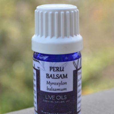 Alive Oils Peru Balsam Pure Essential Oil - Myroxylon balsamum - Anti-bacterial oil improves circulation, purifies acids from sore joints, arthritis, rheumatism, gout, disinfects sores and moisturises skin.