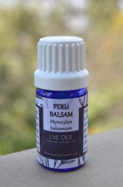 Alive Oils Peru Balsam Pure Essential Oil - Myroxylon balsamum - Anti-bacterial oil improves circulation, purifies acids from sore joints, arthritis, rheumatism, gout, disinfects sores and moisturises skin.