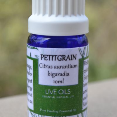 Alive Oils Petitgrain Pure Essential Oil - Citrus aurantium bigaradia – A strong nerve-tonic for stress, energising, improves oil production in the pores, hair, muscle spasms, and natural antiperspirant deodorant.