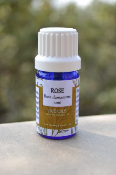 Alive Oils Rose Pure Essential Oil - Rosa damascene - A luxurious skin beauty oil with rich antioxidant moisturisation to improve dry skin, elasticity, softness, beautiful skin tone and calm mind.