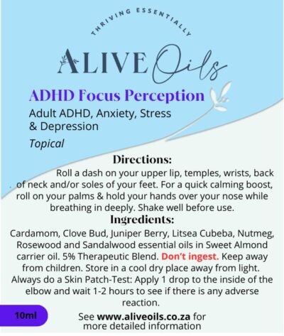 ADHD Focus Perception