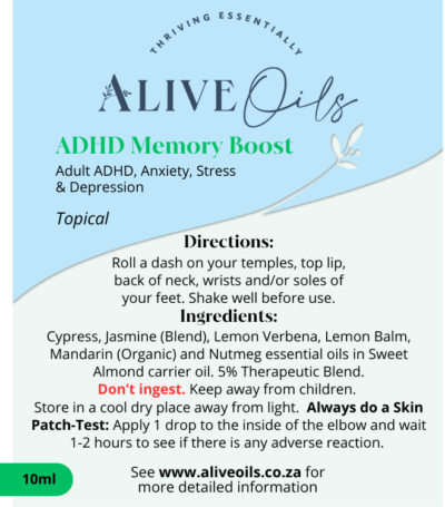 ADHD Memory Boost